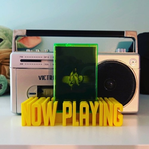 Cassette tape stand - tape, now