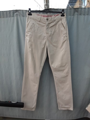 Next beige cotton - carrot, fit