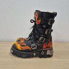 New Rock Reactor Red Flames