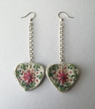 Heart Drop Earrings Scandi
