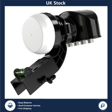 Weather Resistant 4 Output LNB with 25MHz PLL Technology & MK4 Bracket Included