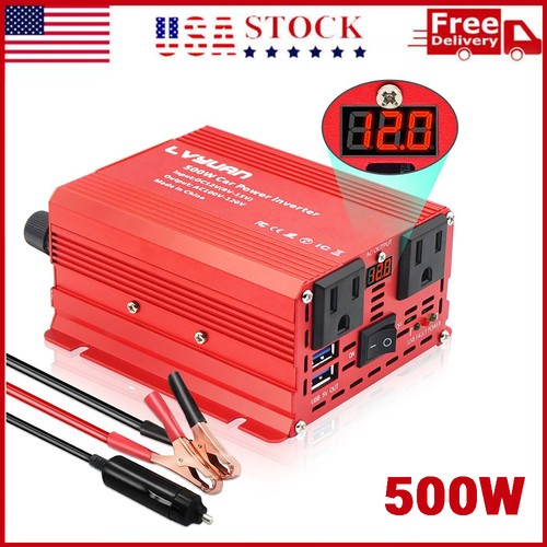 500w power inverter 12v - power, to