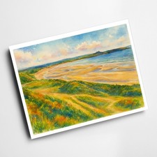 A4 PRINT - The Sands from Golf