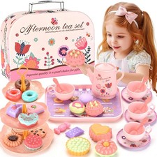46Pcs Little Girl Tea Party