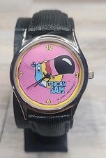 Vintage Kellogs 1991 Toucan Sam Fruit Loops Analog Men's Watch 33mm Pink 