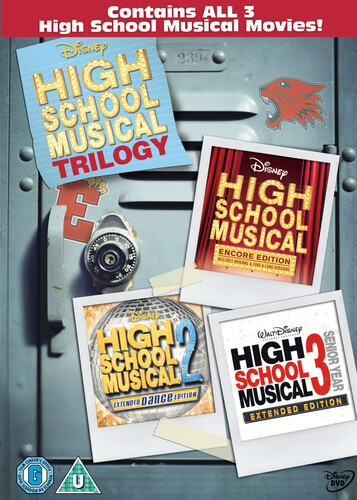 High school musical dvd - school, 1-3