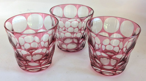 Vintage whiskey lowball glass - vintage,