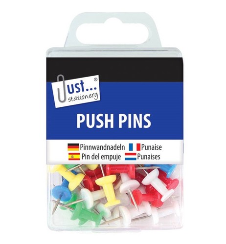 Coloured push pins art - 50,