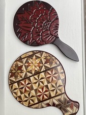 Handmade wooden Japanese small