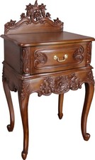 French Rococo Bedside Table