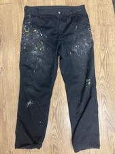 Carhartt.  Black Simple Pant