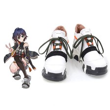 ZZZ Zenless Zone Zero Cosplay Belle White Shoes Halloween PU Flat Boots Prop New