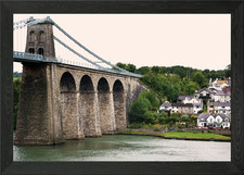Menai Bridge Framed Wall Art
