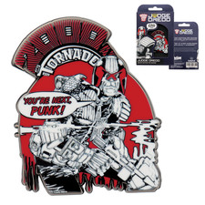 2000 AD Judge Dredd Limited Edition You’re Next Punk Numbered Metal Pin Badge