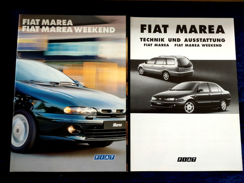 Fiat marea weekend - marea, brochure