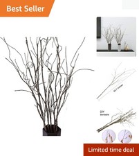30.7" Decorative Curly Willow Stems - 5PCS for -Round Floral Arrangements