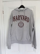 Grey Harvard University Hoodie