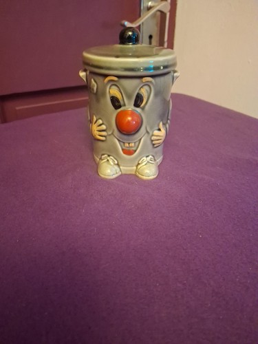 Vintage dusty bin money box - dusty,