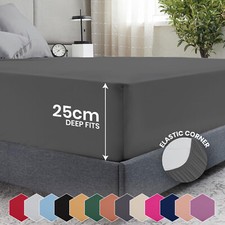 Full Fitted Sheet 25cm Extra