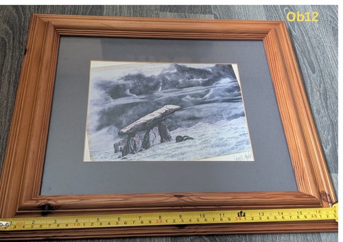 Vintage framed dolmen - framed,