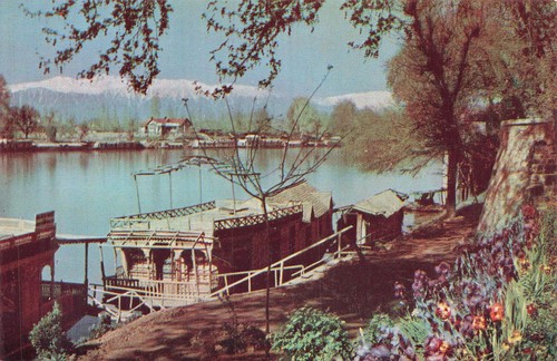 Vintage jhelum river srinagar - river,