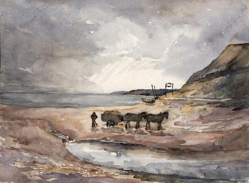 Watercolour painting h v - painting,