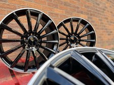 18" AMG Sport GT Style Alloy Wheels Black Pol Lip Mercedes E Class W212 W213