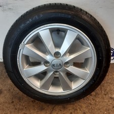 KIA PICANTO 11-17 MK2 14" INCH ALLOY WHEEL 52910-1Y150 165/60R14 TYRE    REF 3