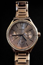Fossil Ladies Rose Gold Watch