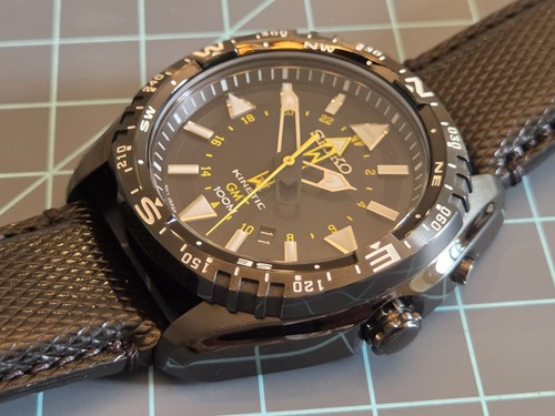 Seiko prospex kinetic gmt 5m85 - kinetic,