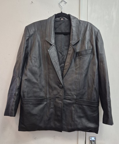 Echtes leder unisex - unisex’s, black