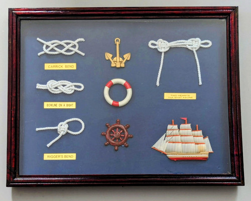 Nautical framed sailing - nautical, knots
