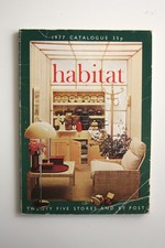RARE 1970s HABITAT Catalogue 1977 Mid Century Modern Vintage Palaset Vintage