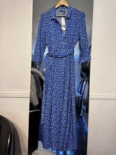Zara Blue Spot Print Marilyn