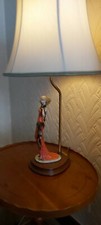 Set Of 3 LEONARDO Ceramic Figure Table / Bedside Lamps