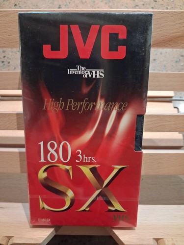 Vhs jvc new sealed 3 - new, hour