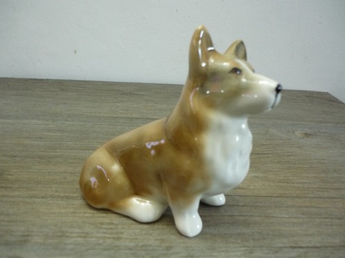 Welsh corgi dog ceramic - welsh,