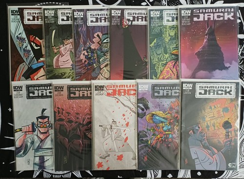 Samurai jack lot - of, comics
