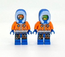 LEGO City - 2 x Arctic Explorer Minifigures - Great Condition, Collectible