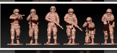 28mm modern russian infantry - 28mm,