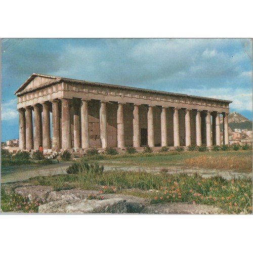 Postcard theseum temple - postcard,