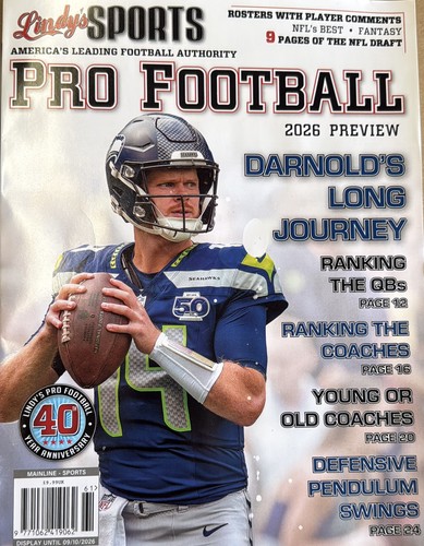 Lindys sports magazine - lindys, pro