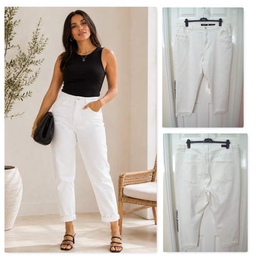 Simply white high waist - simply,