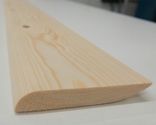 Skirting timber bullnose - timber,