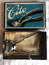 Vintage CITO Solingen Germany Manual Hair Clippers in Original Box.