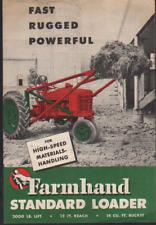 Farmhand Standard Tractor Loader Brochure Leaflet