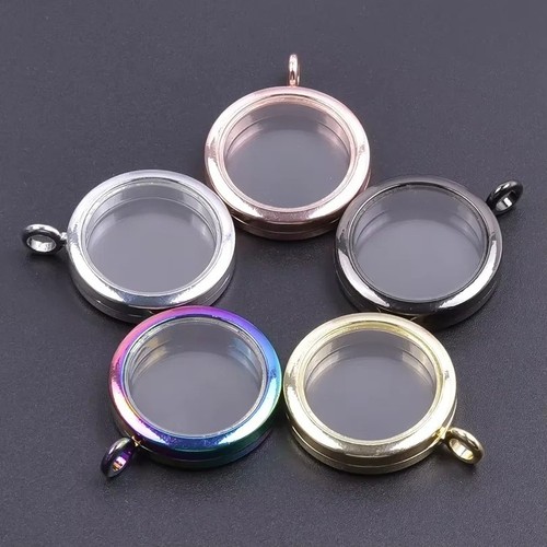 Floating locket pendant - floating,
