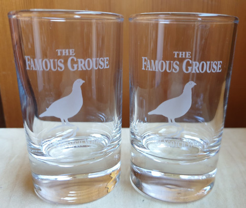 Famous grouse etched whisky - grouse,