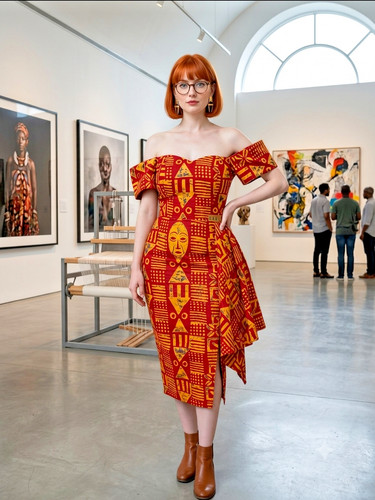 African ankara kampala fabric - african,