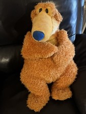 Rare 1999 Applause Jim Henson Bear In The Big Blue House Plush 27”